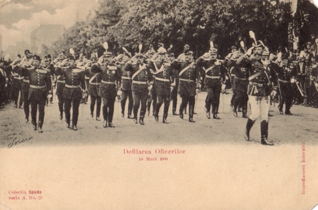 10 mai 1900 defilarea ofiţerilor