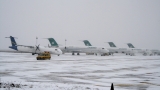 Trafic aerian în condiții de iarnă pe aeroporturile Captalei; nicio cursă nu este anulată și nu se înregistrează întârzieri