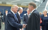 Klaus Iohannis și Donald Trump