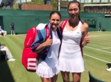 Monica Niculescu și Hao-Ching Chan la Wimbledon