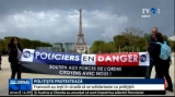 Polițiștii francezi protestează