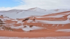 Ninsoare in Sahara