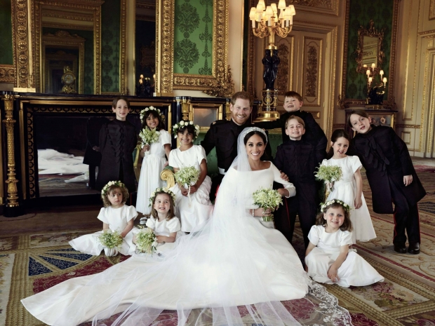 Fotografie oficială de la nunta prințului Harry, realizată de Alexi Lubomirski