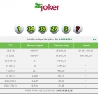 Omologarea rezultatelor la tragerea Joker