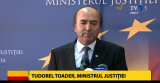 Declarații Tudorel Toader, ministrul Justiției 