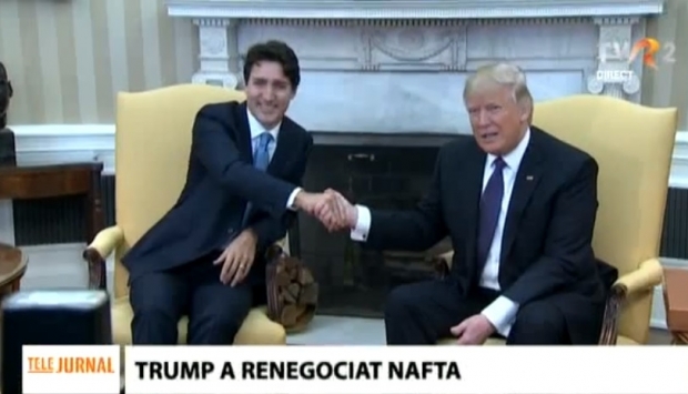 Donald Trump a renegociat NAFTA
