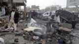 Urmările unui atac sinucigaș în Afganistan. Arhivă
