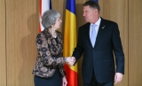 Președintele Klaus Iohannis s-a întâlnit cu Theresa May 