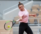 Simona Halep, antrenament Roland Garros