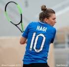Simona Halep, tricou cu Hagi 