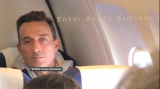 Radu Mazăre, în avionul care l-a adus din Madagascar