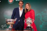 Nadal și Simona Halep la ceremonia tragerii la sorți Roland Garros 2019