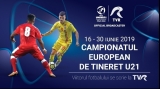 Toate cele 21 de partide ale Campionatului European de Fotbal U21 vor fi în direct la TVR 1, TVR 2 şi TVR HD, 