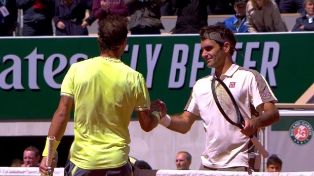 Rafael Nadal și Roger Federer