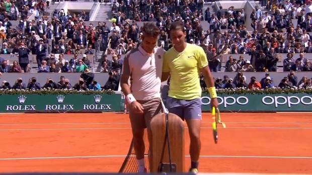 Roger Federer și Rafael Nadal, Roland Garros 2019
