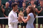 Djokovic primeste trofeul de la ducesa de Cambridge