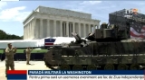 Tancuri pe străzile din Washington