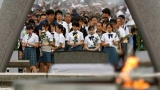 Comemorare în Parcul Memorialul Păcii din Hiroshima