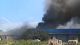 Incendiu la un depozit din Constanța