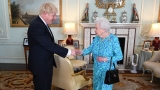 Boris Johnson și Regina Elisabeta a II-a