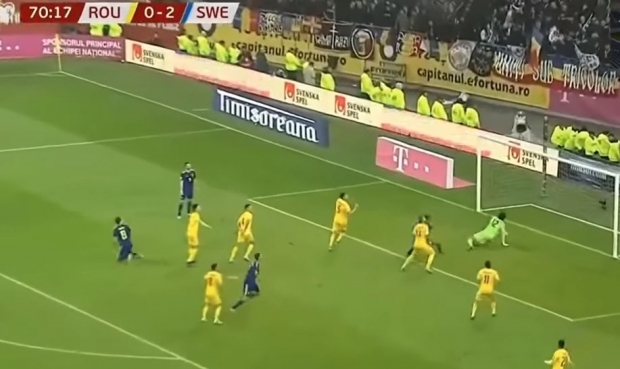 România-Suedia 0-2 