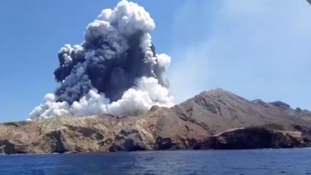 Erupţie vulcanică în Noua Zeelandă