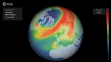 Gaura din stratul de ozon de trei ori mai mare decât suprafața Groenlandei deasupra Polului Nord