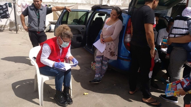 Ștefănica Gheablau este voluntar la Crucea Roșie spaniolă