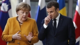 Emmanuel Macron și Angela Merkel