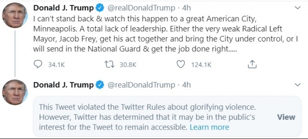 Donald Trump, penalizat de Twitter