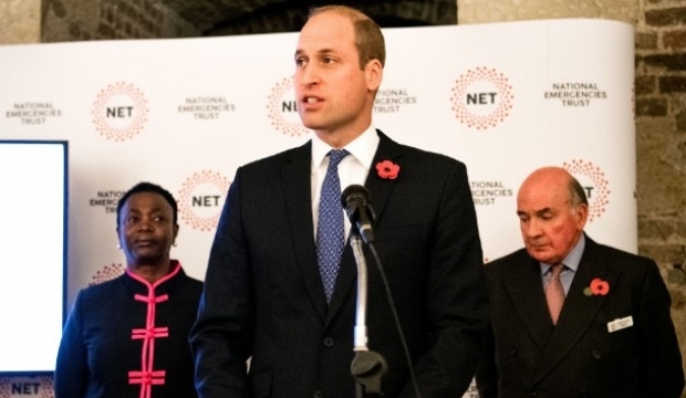 Prințul William vorbind în public