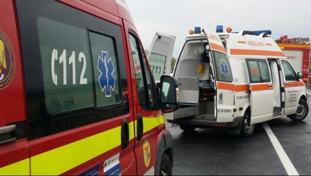  Șofer de ambulanță beat, implicat într-un accident