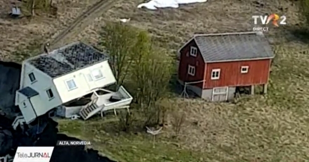 Alunecare de teren în Norvegia