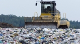 Groapa de gunoi Dealul Galațiului. FOTO: Mediafax