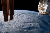 Uraganul Genevieve, văzut de pe Stația Spațială Internațională