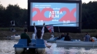 Vizionare de filme din bărci care plutesc pe lac la Astra Film Festival din Sibiu
