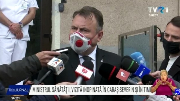 Ministrul Sănătăți, Nelu Tătaru 