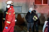 Incendiu într-un bloc din Baia Mare