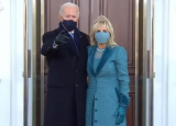 Joe Biden și Jill Biden la Casa Albă