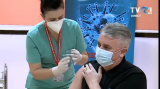 Lucian Bode se vaccinează 