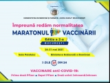 START la Maratonul Vaccinării București - Ediția a II-a!