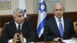 Yair Lapid și Beniamin Netaniahu