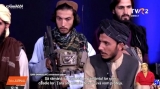 Comandanți talibani la televiziune 