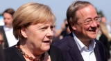 Angela Merkel și Armin Laschet