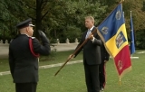 Președintele a decorat drapelul de luptă al IGSU