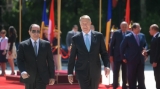 Președintele egiptean Abdel Fattah El-Sisi și Klaus Iohannis