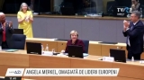 Angela Merkel, ovaționată la Bruxelles