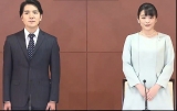 Prințesa Mako a Japoniei și soțul său, Kei Komuro