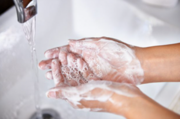 Spălatul pe mâini cu săpun