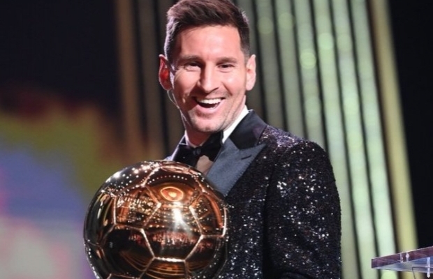 Lionel Messi a primit 'Balonul de Aur'